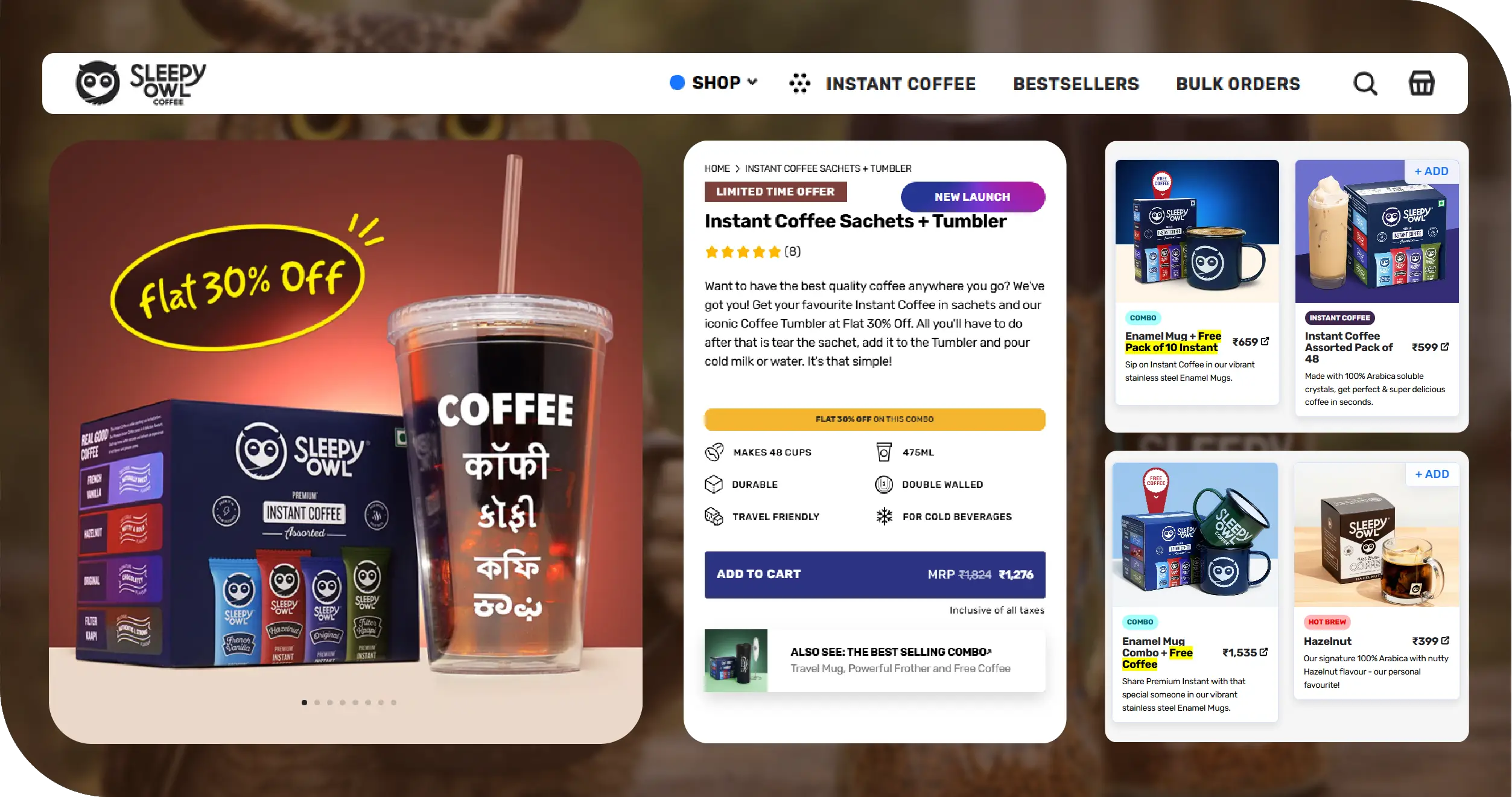 Sleepy Owl Coffee Key Solutions